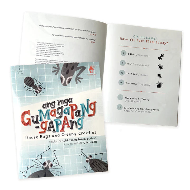 ANG MGA GUMAGAPANG-GAPANG: House Bugs and Creepy Crawlies
