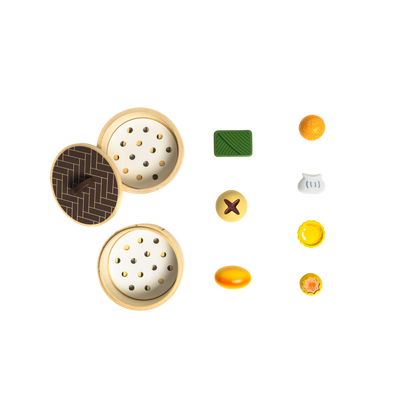 PREORDER Bitty Bao Wooden Dim Sum Toy Set