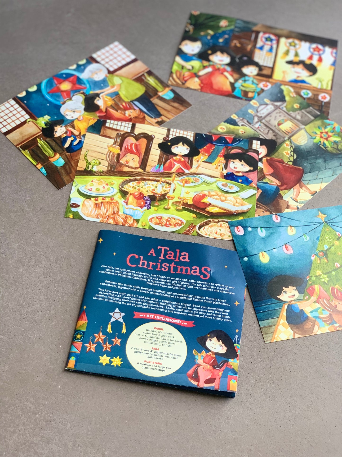 Paskong Pilipino Postcards (set of 5)